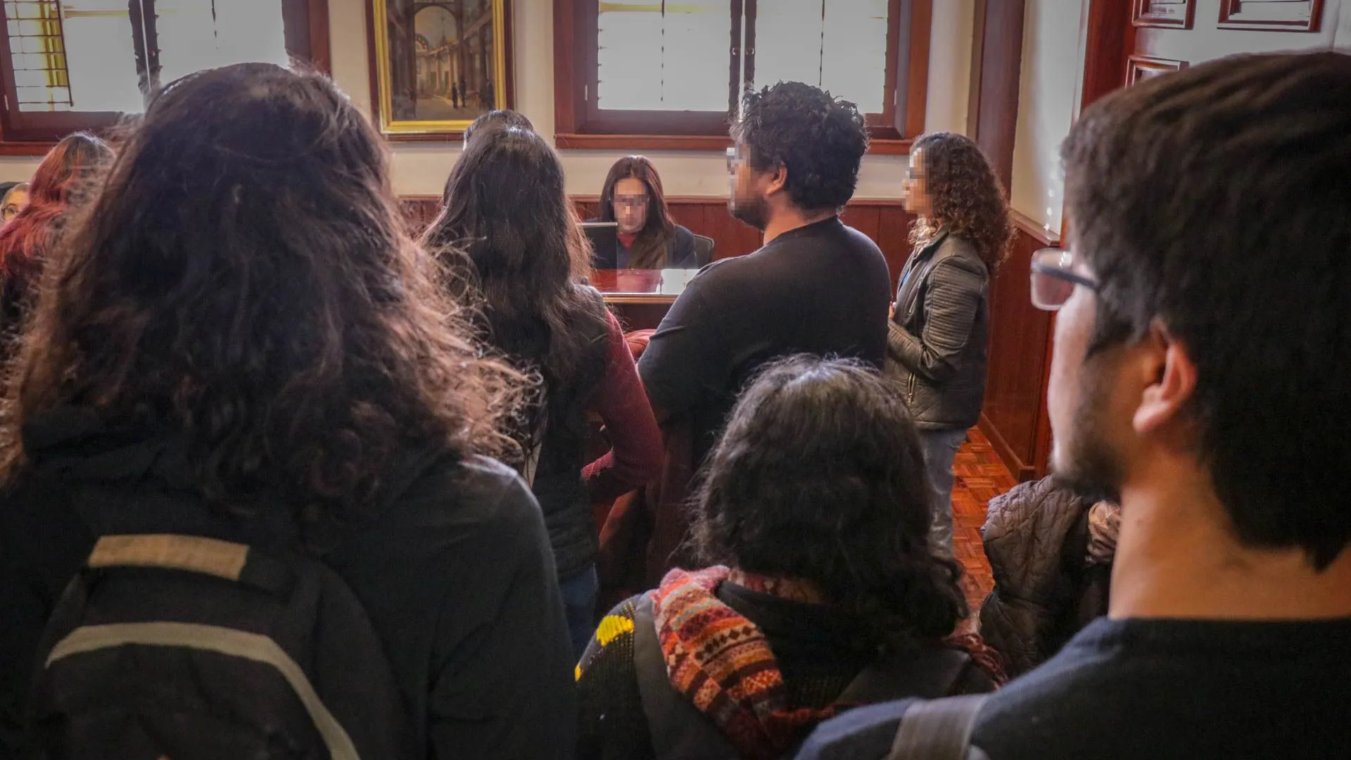 Abejas en pie de lucha: acuden a Rectoría en reapertura de UG para agendar compromisos con Agripino 