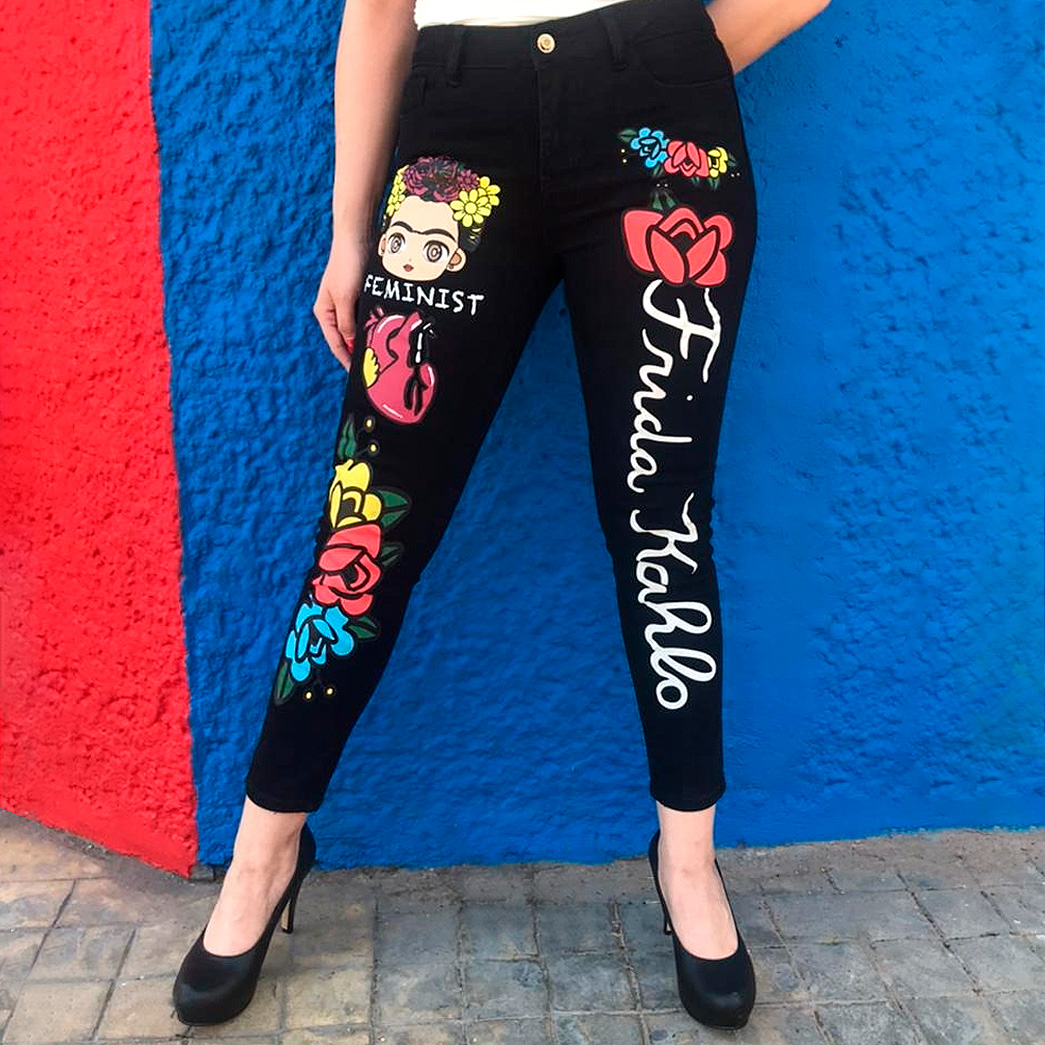 Pantalones best sale frida 2019