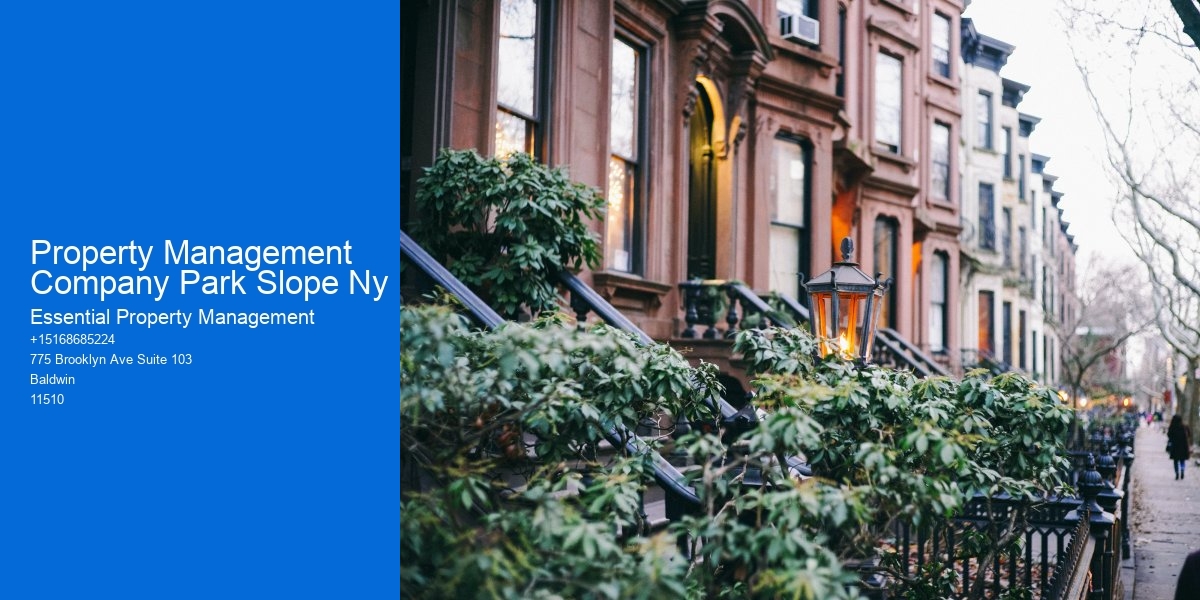 Property Management Company Park Slope Ny