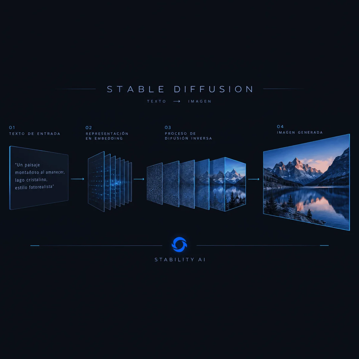 Cómo Funciona Stable Diffusion: Guía Completa de Generación de Imágenes con IA