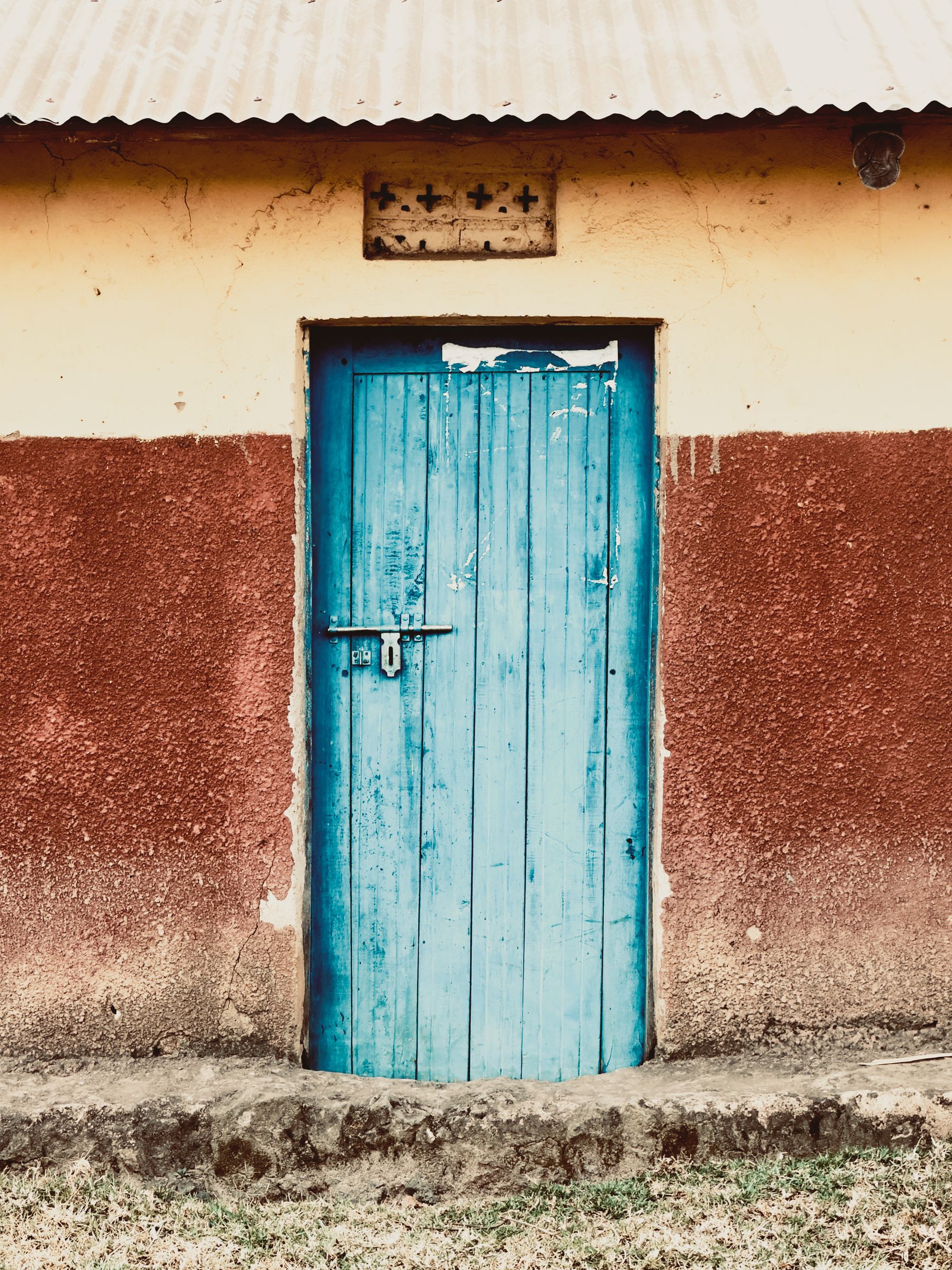 Faded Blue Door