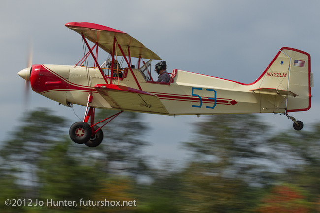 An airplane: Kelly  Kelly D taken during SARL Cleveland Air Race, 13-10-2012
