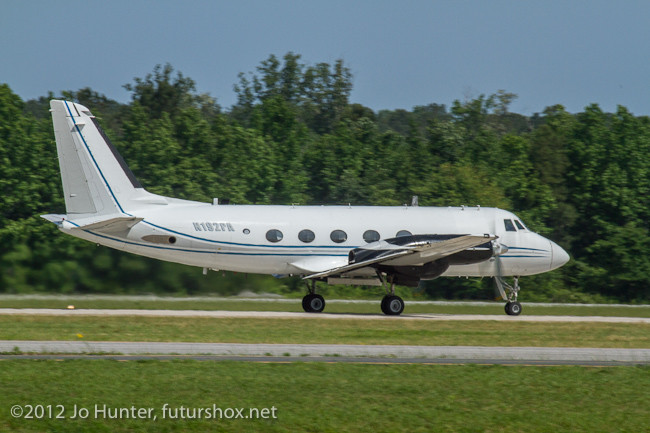 An airplane: Gulfstream G-1159A  taken during ISAP 2012: NAS Oceana, 18-05-2012