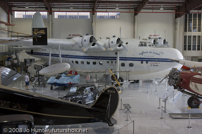 An airplane: Shorts  Sunderland taken during Fantasy of Flight Museum, Polk City, FL, 10-04-2008