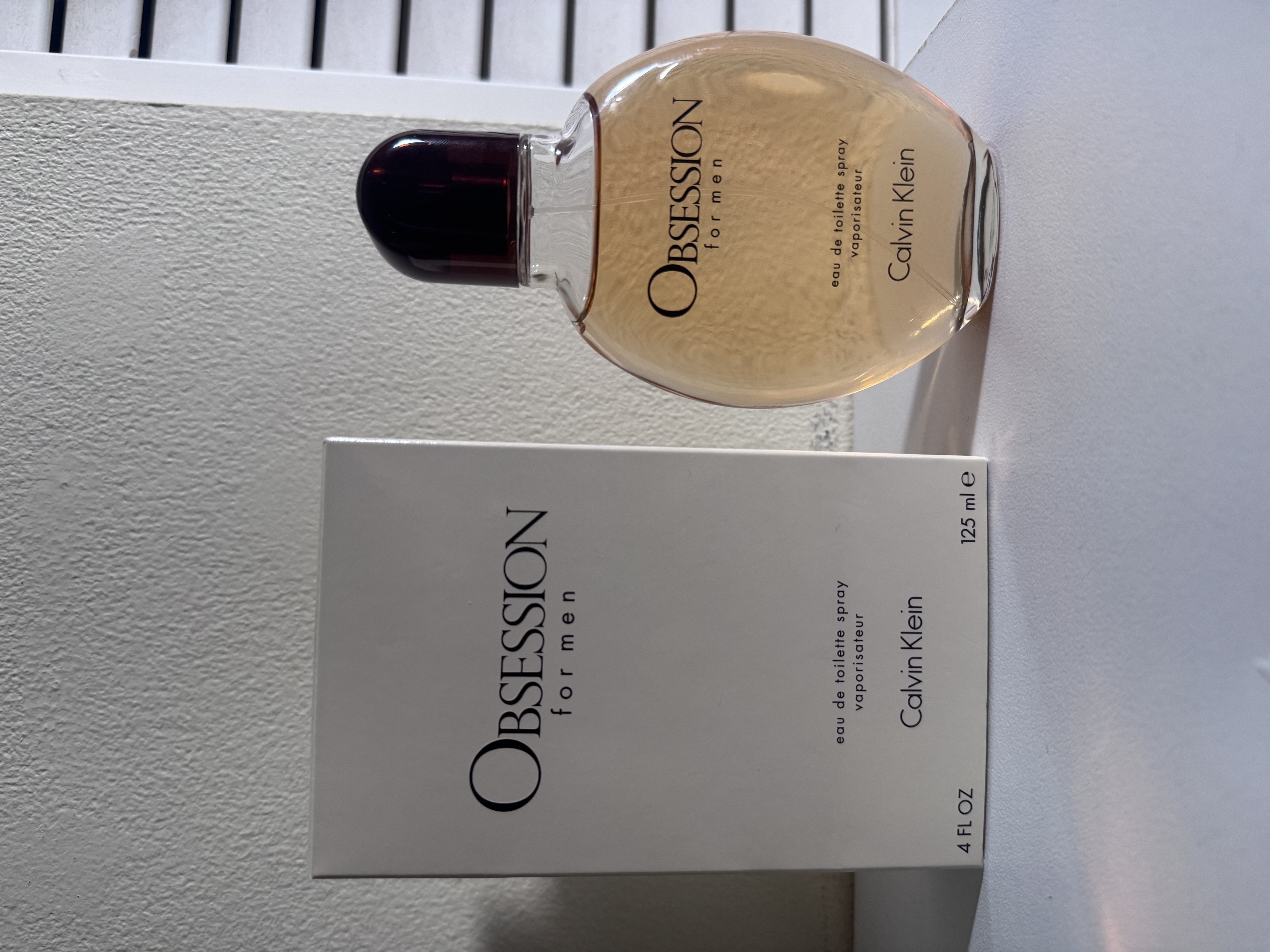 Calvin Klein Obsession Calvin Klein cologne 4.2 oz / 125ml Preowned With Packaging image 1