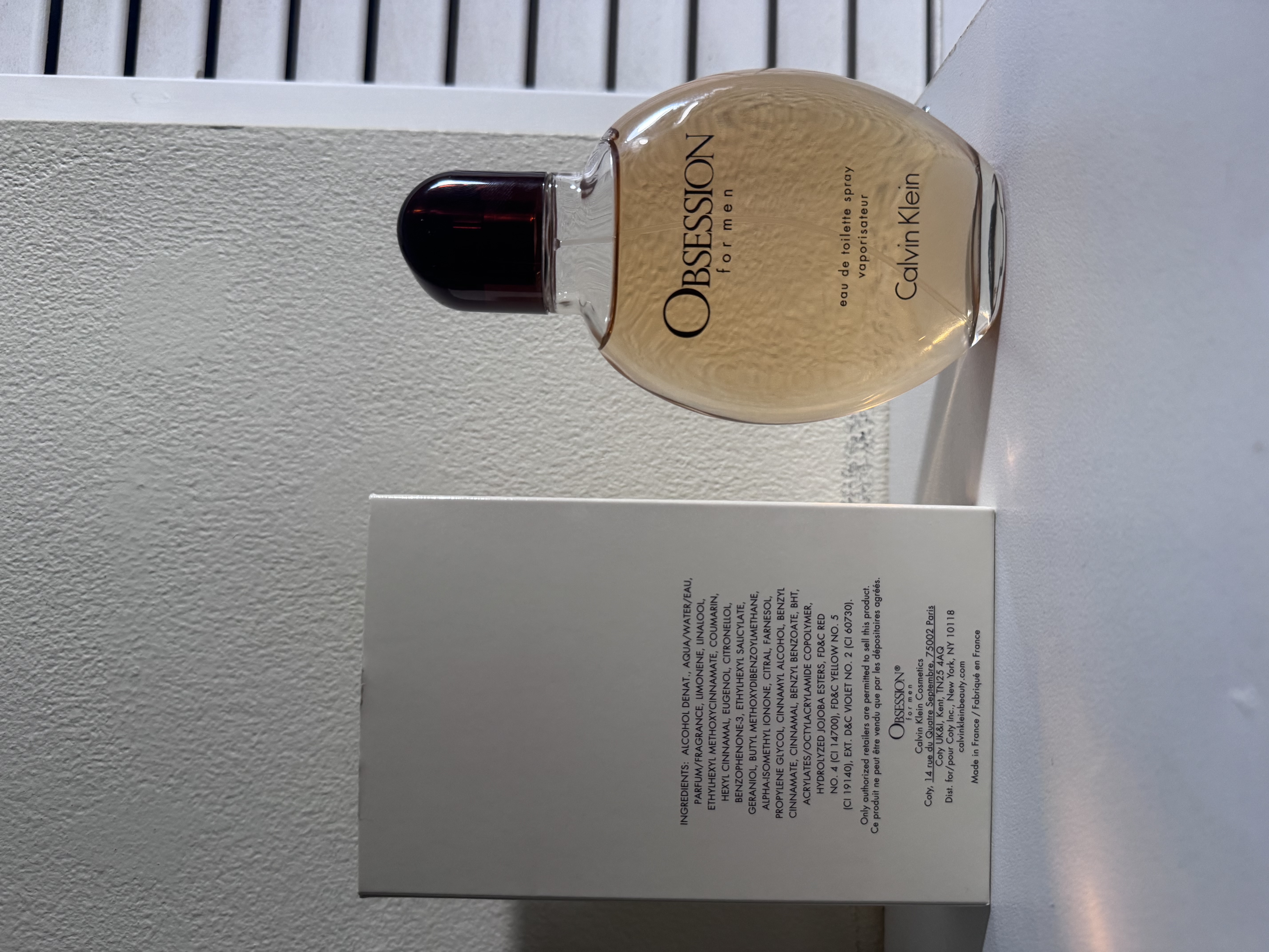 Calvin Klein Obsession Calvin Klein cologne 4.2 oz / 125ml Preowned With Packaging thumbnail 2