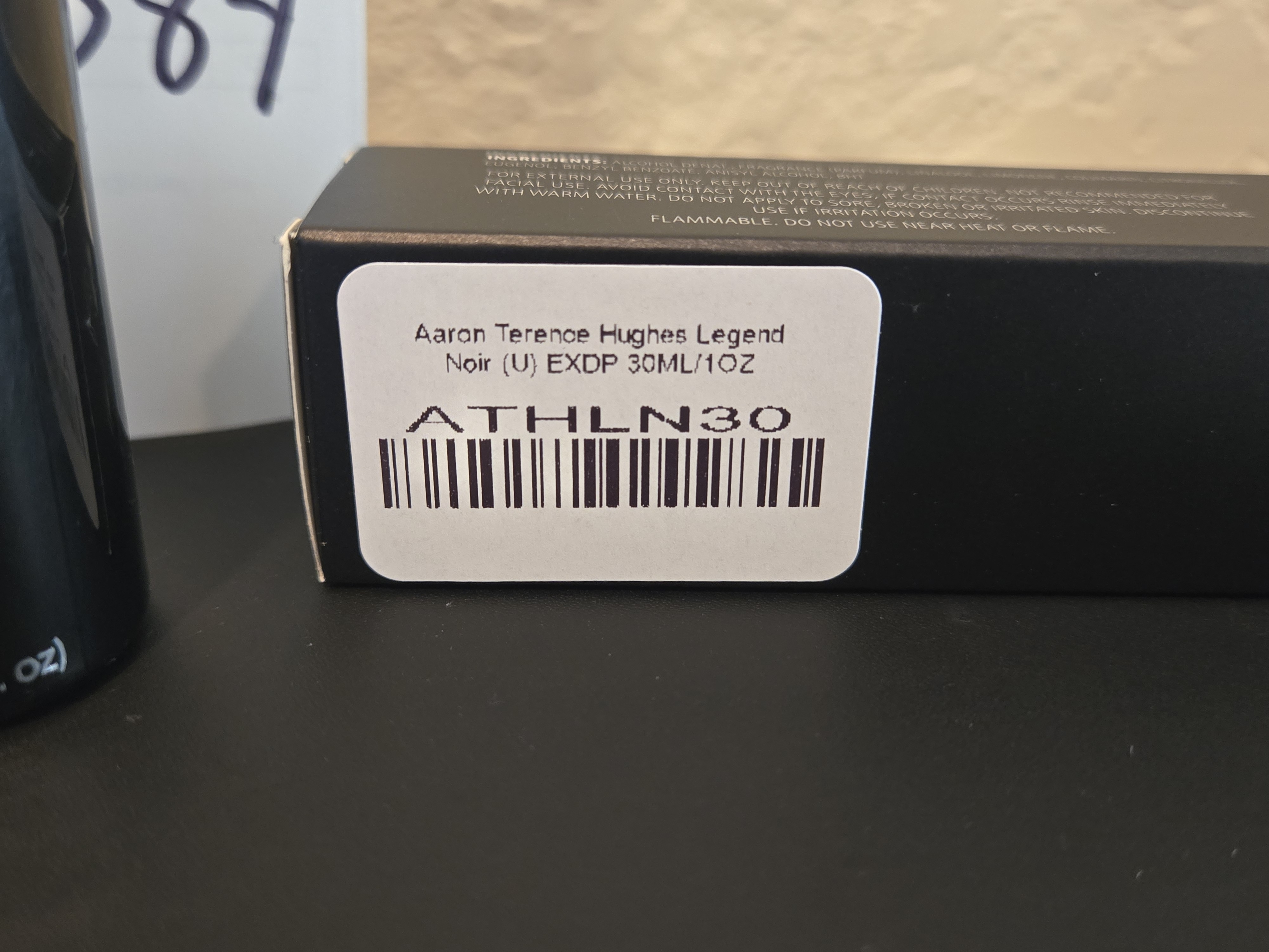 Aaron Terence Hughes LEGEND NOIR 1 oz / 30ml New With Packaging thumbnail 2