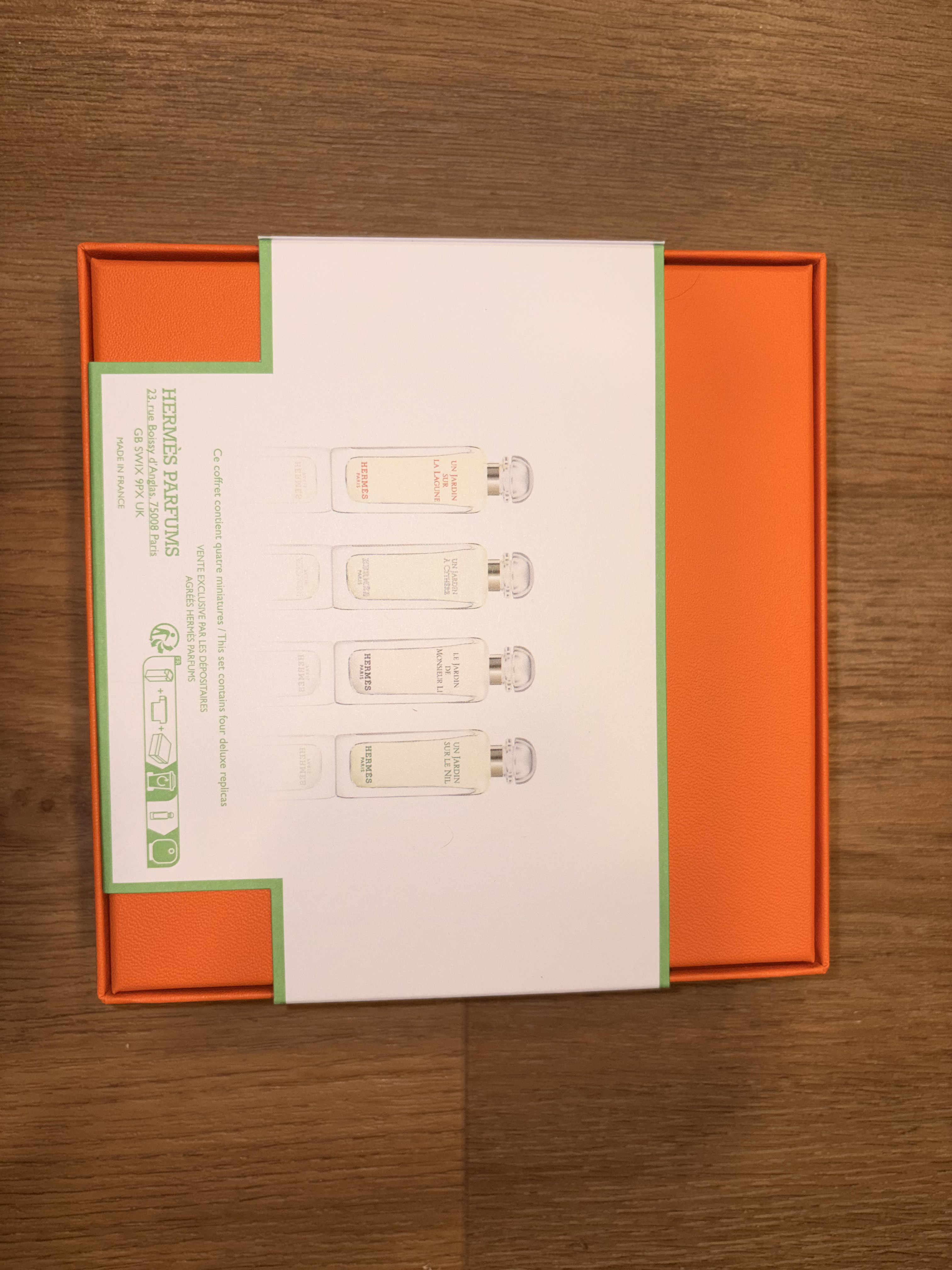 Hermès Mini Jardin Fragrance Discovery Set 7.5ml Decant thumbnail 2