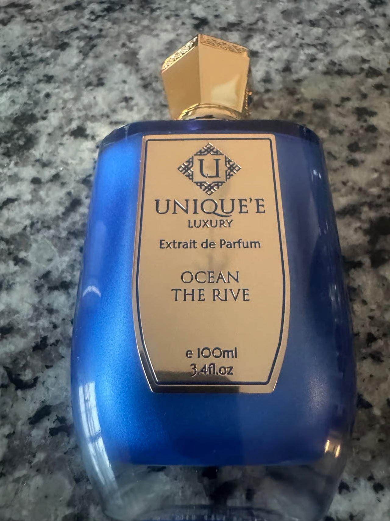 Unique'e Luxury Ocean The Rive 3.4 oz / 100ml Preowned With Packaging thumbnail 2