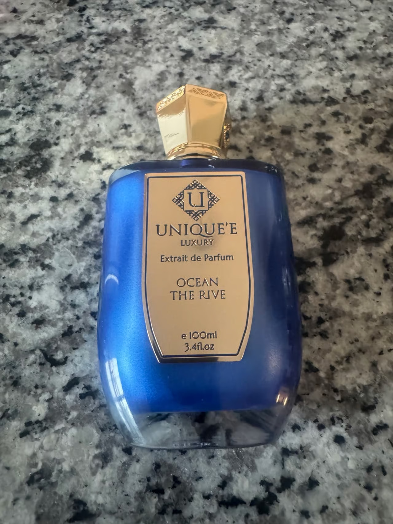 Unique'e Luxury Ocean The Rive 3.4 oz / 100ml Preowned With Packaging image 1