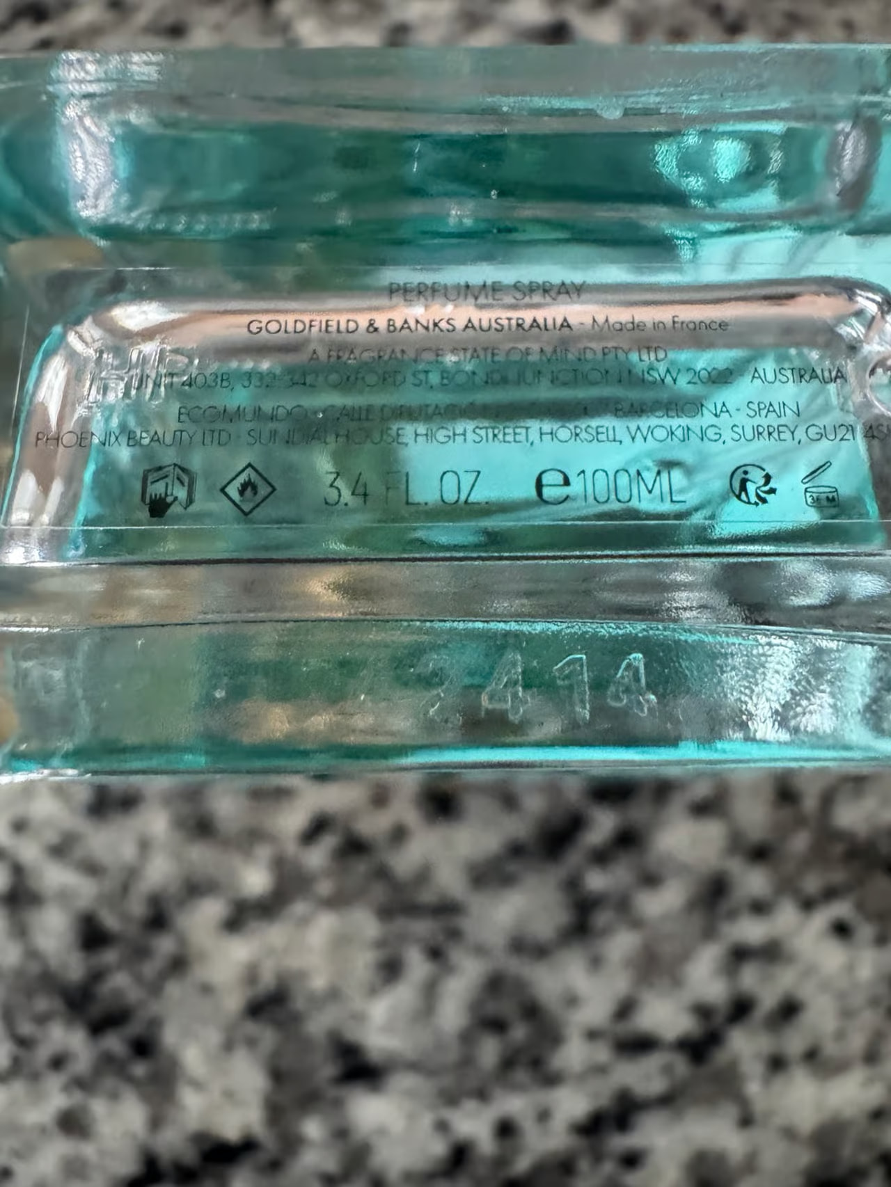 Goldfield & Banks Australia Pacific Rock Moss Goldfield & Banks Australia perfume 3.4 oz / 100ml Preowned Without Packaging thumbnail 3