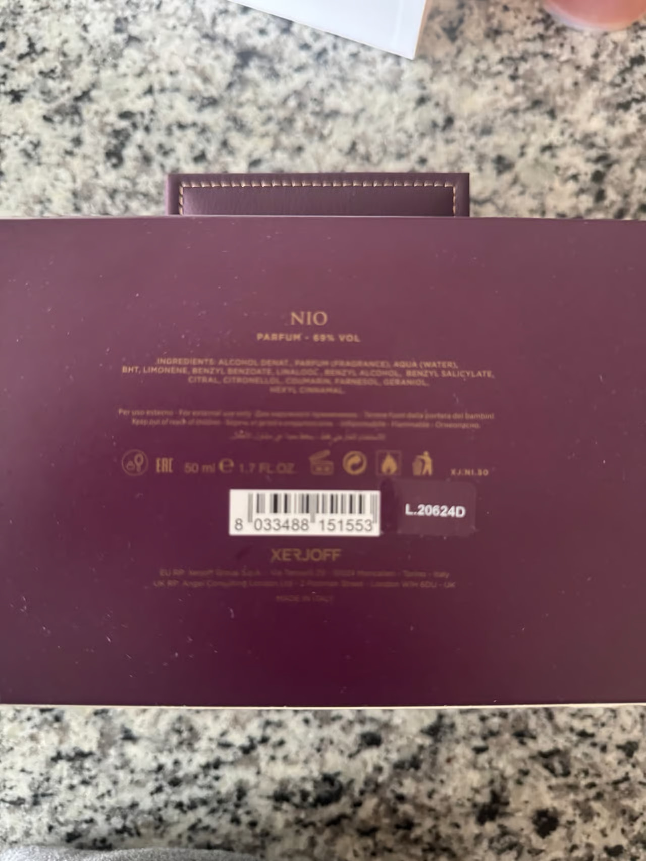 Xerjoff Nio Xerjoff 1.7 oz / 50ml Preowned With Packaging thumbnail 4