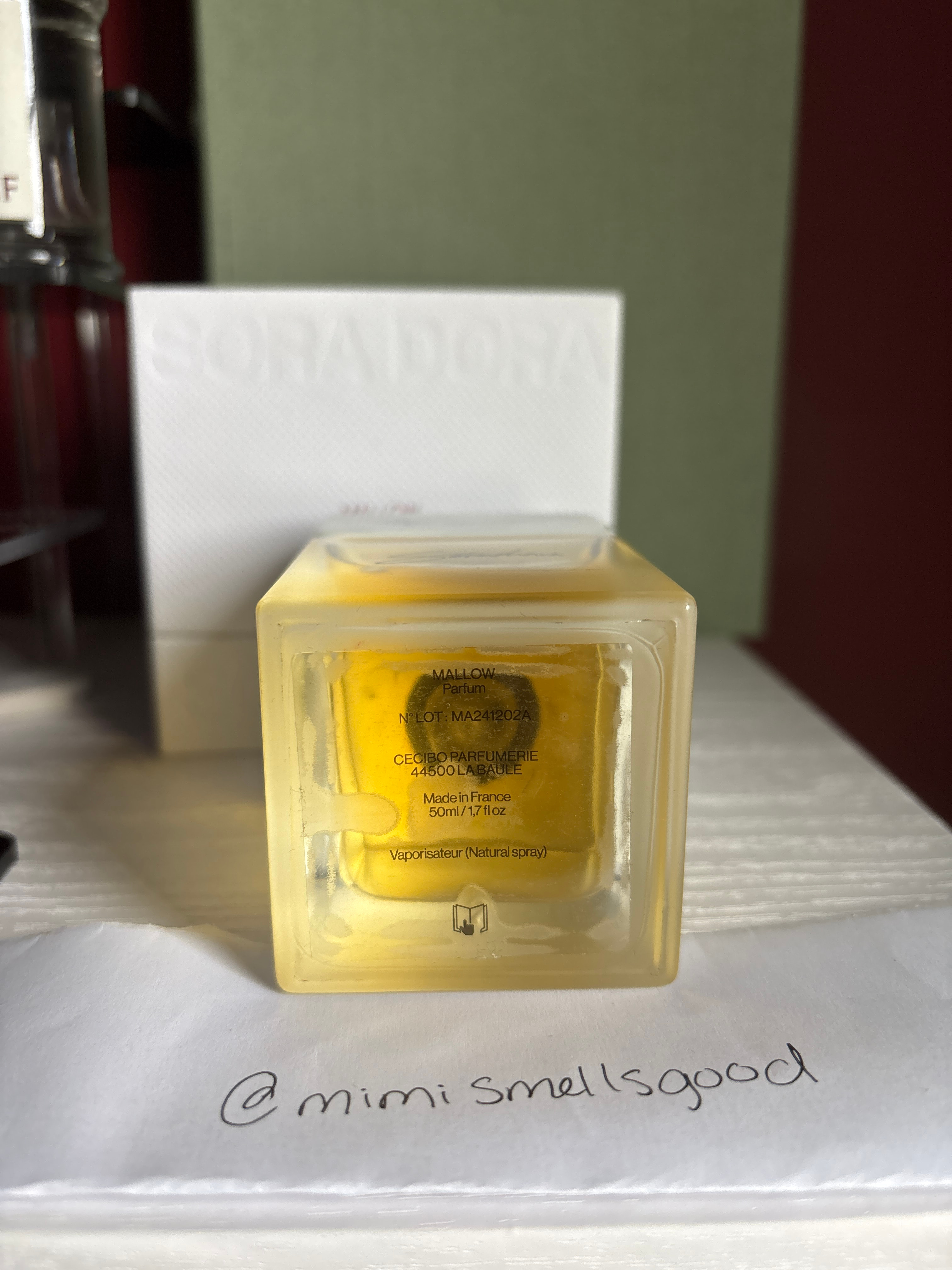 Sora Dora Mallow 1.7 oz / 50ml New With Packaging thumbnail 3