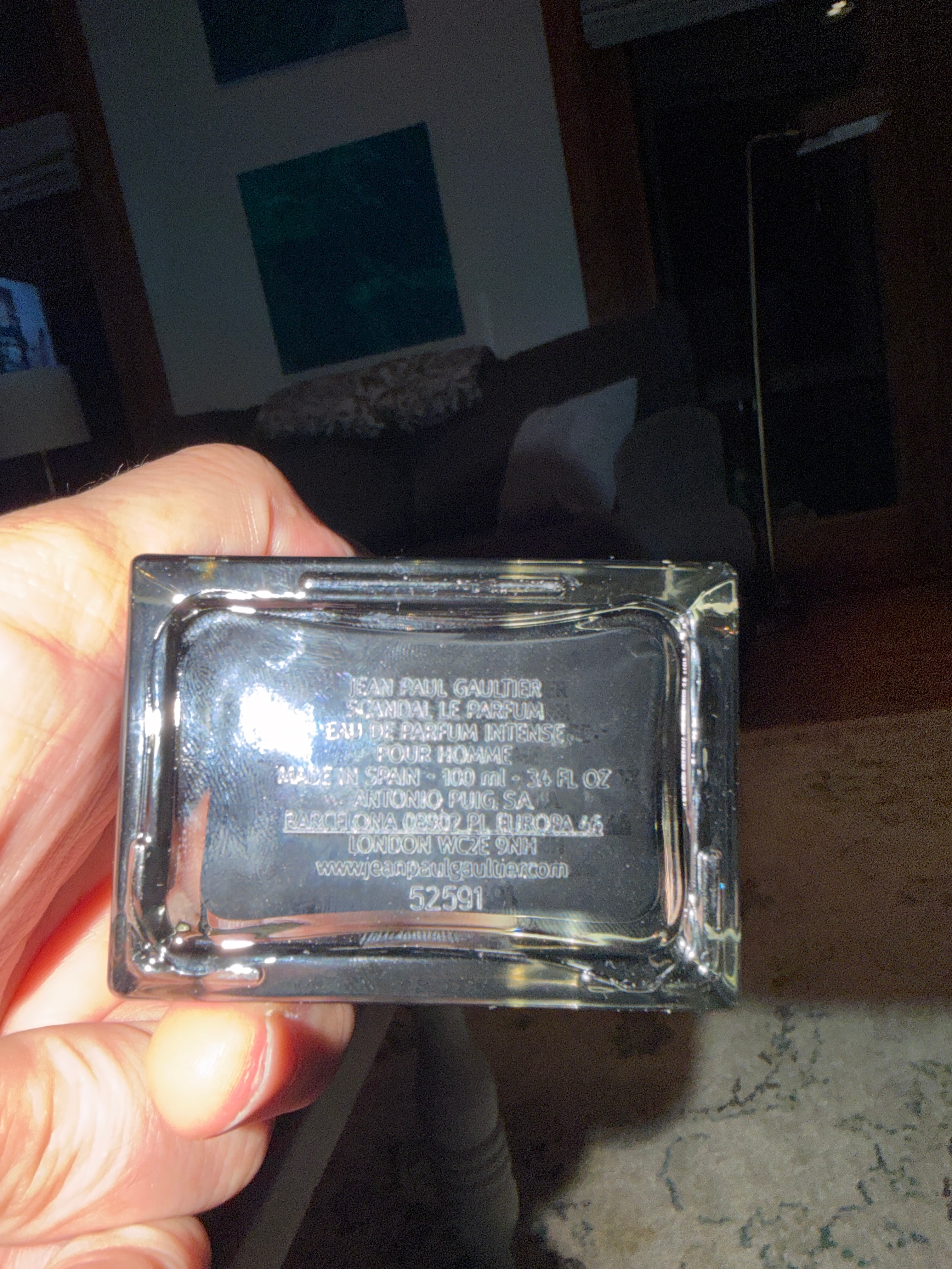 Jean Paul Gaultier Scandal Pour Homme Le Parfum Jean Paul Gaultier cologne 3.4 oz / 100ml Preowned Without Packaging thumbnail 2