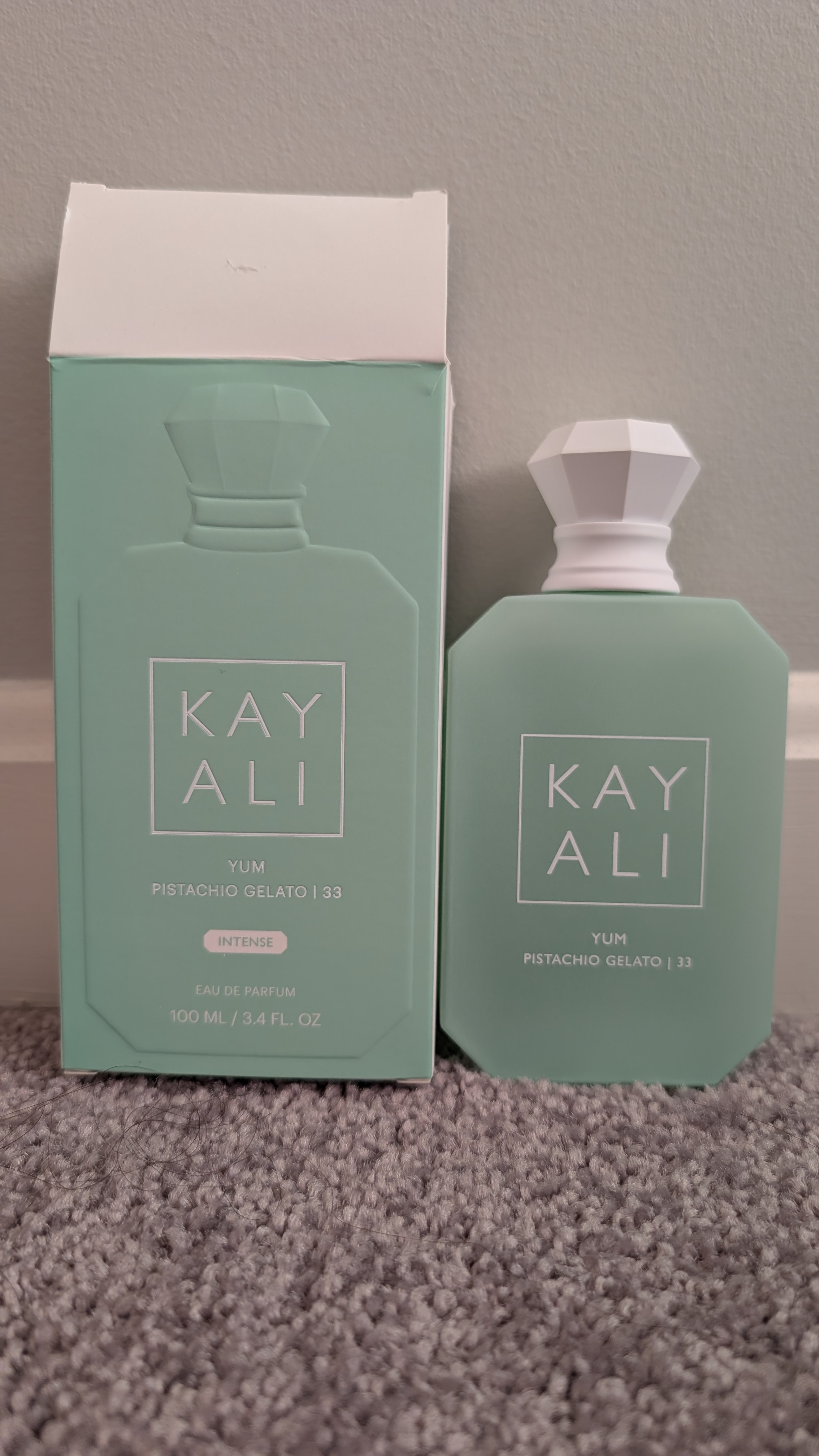 Kayali Fragrances Yum Pistachio Gelato | 33 Kayali Fragrances perfume 3.4 oz / 100ml Preowned With Packaging image 1
