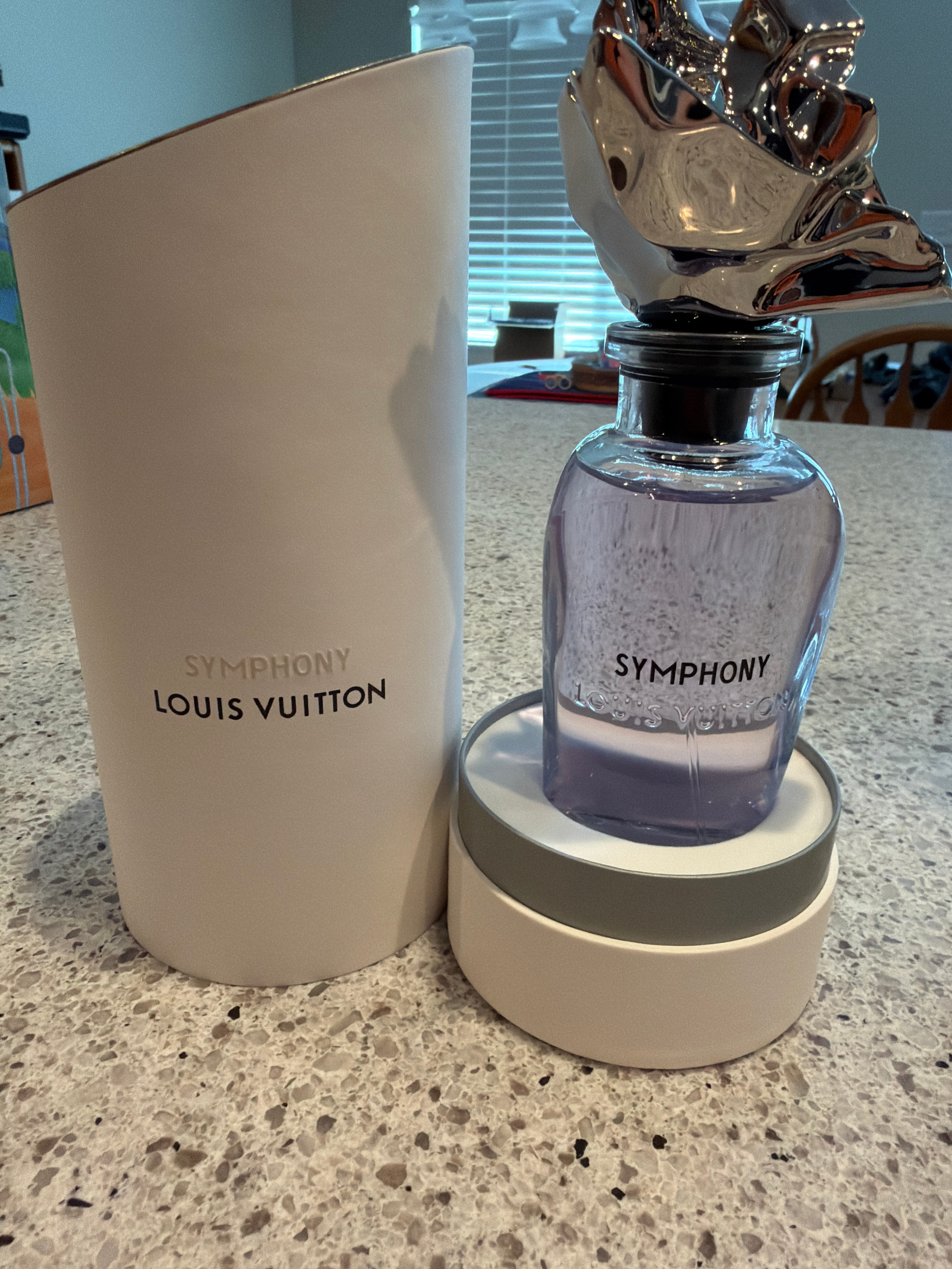 Louis Vuitton Symphony Louis Vuitton perfume 3.4 oz / 100ml Preowned With Packaging image 1
