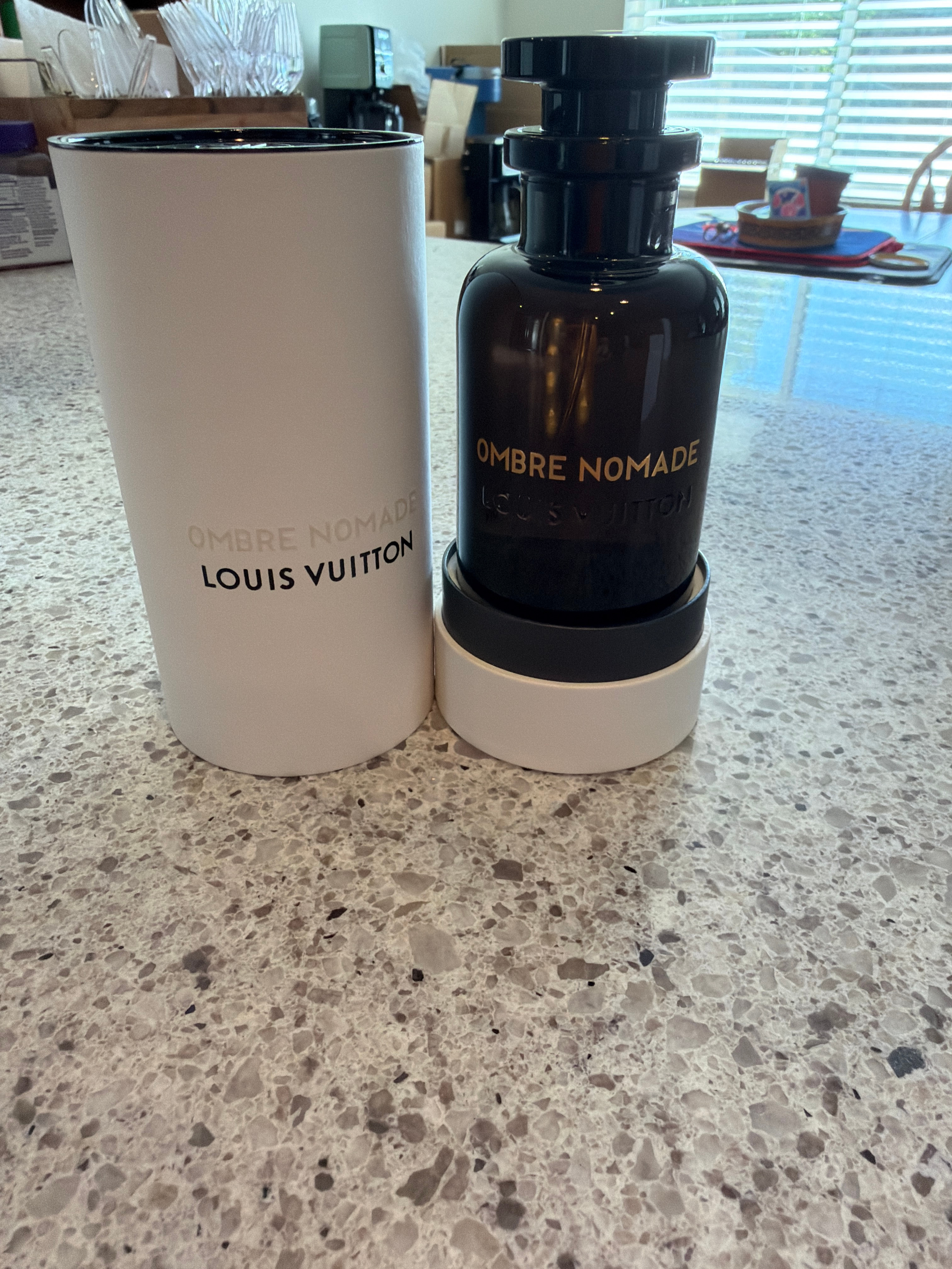 Louis Vuitton Ombre Nomade Louis Vuitton perfume 3.4 oz / 100ml Preowned With Packaging image 1