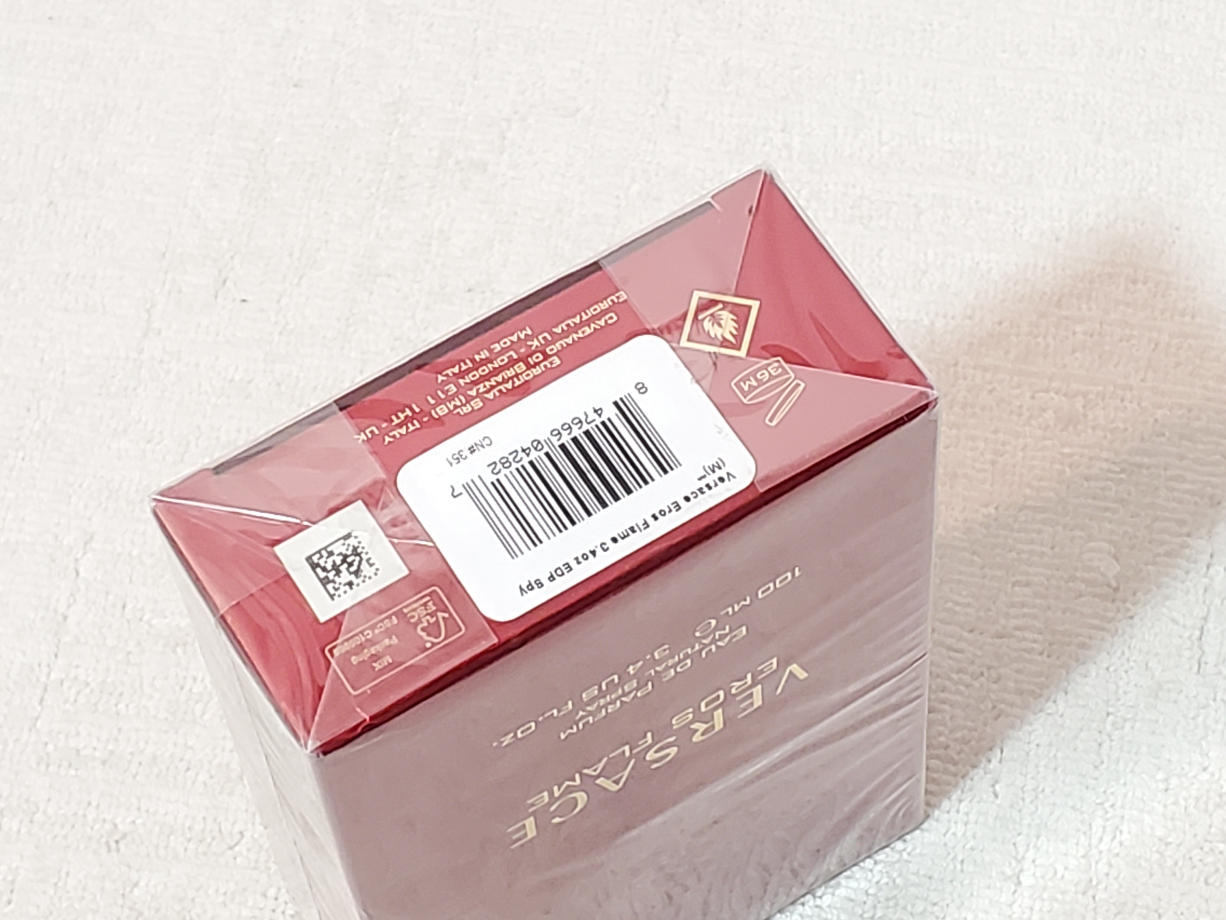 Versace Eros Flame Versace cologne 3.4 oz / 100ml New With Packaging thumbnail 7