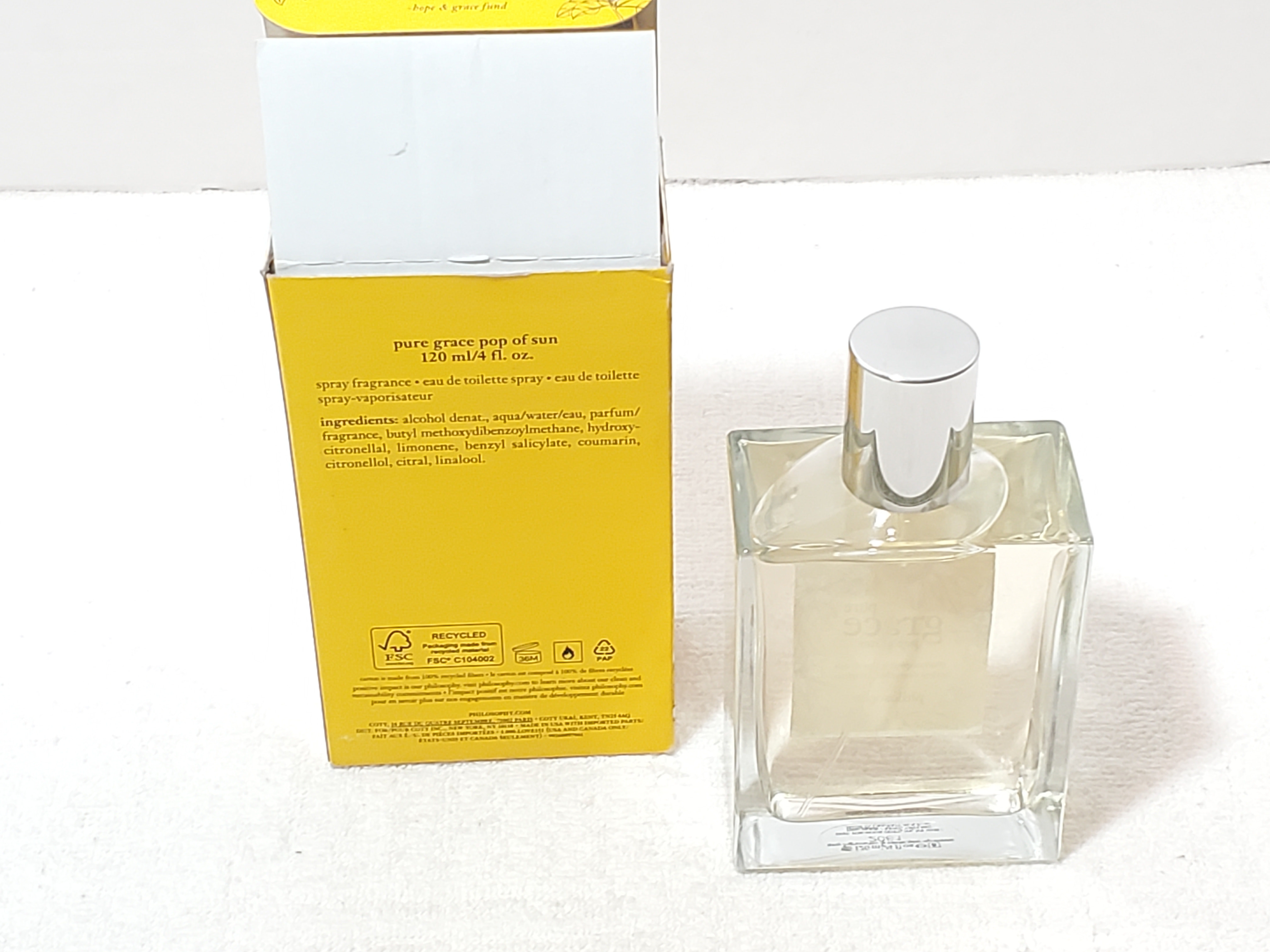 Philosophy Pure Grace 4.0 oz / 120ml New With Packaging thumbnail 6