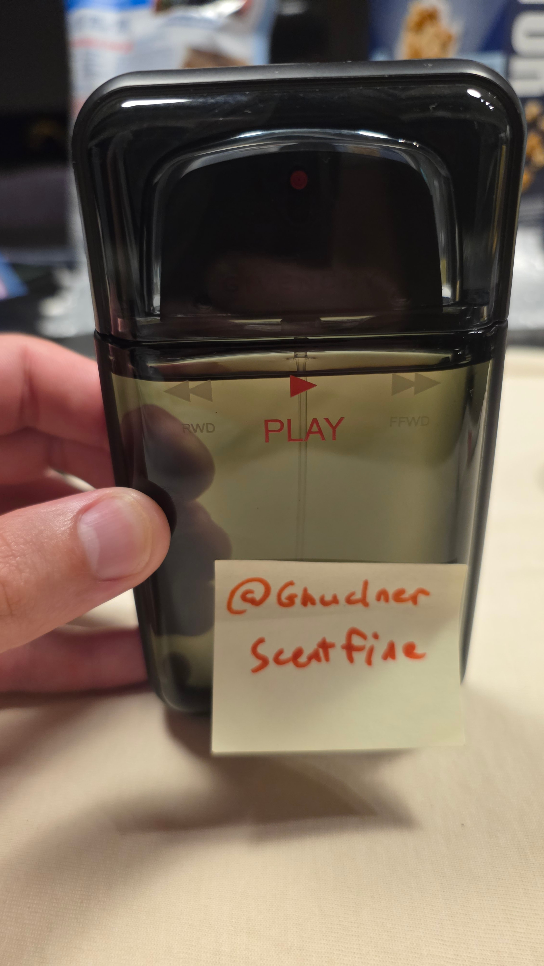 Givenchy Play Intense Givenchy cologne 3.4 oz / 100ml Preowned Without Packaging thumbnail 3