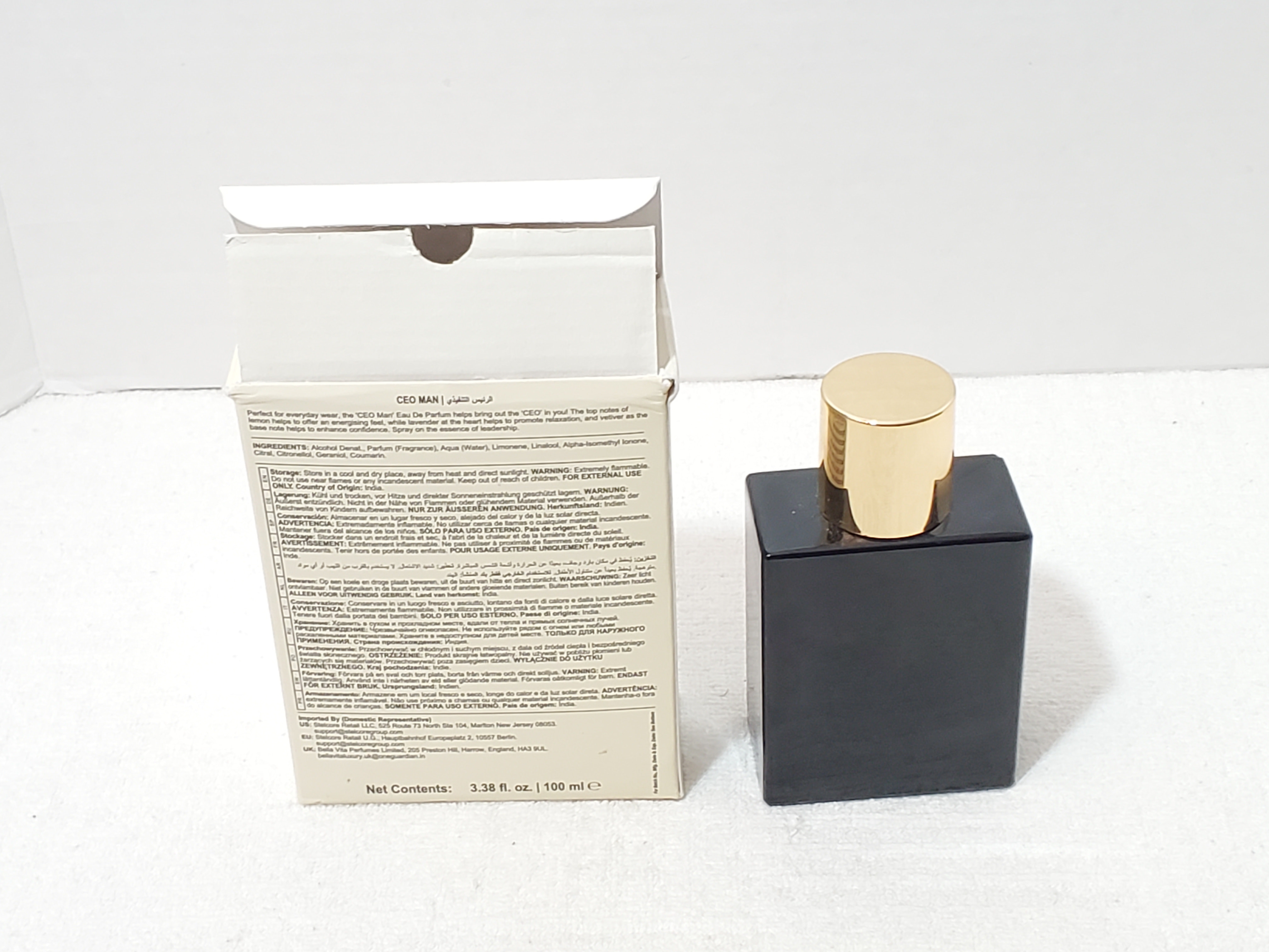 CEO MAN Bellavita Luxury 3.4 oz / 100ml New With Packaging thumbnail 7