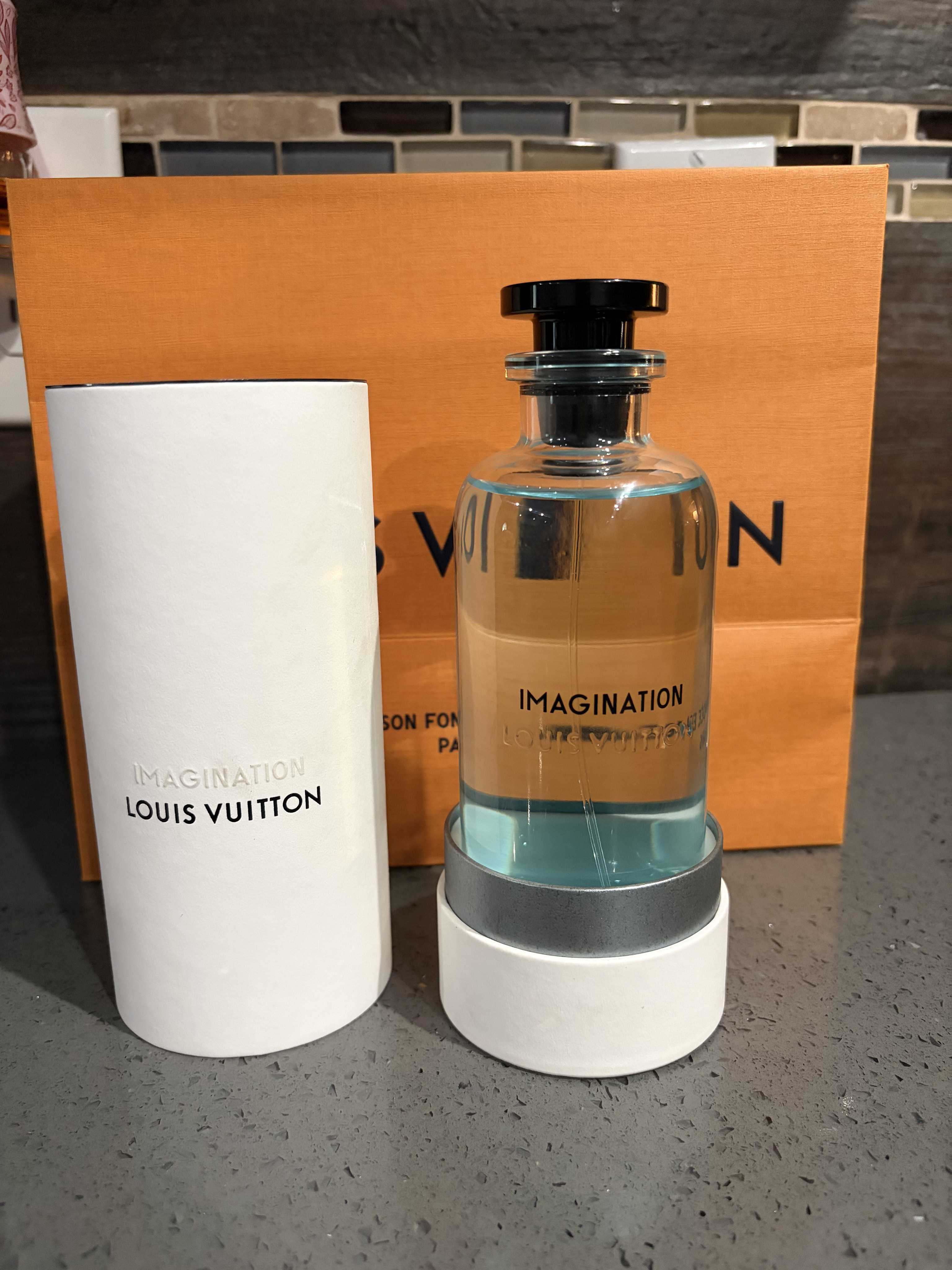 Louis Vuitton Imagination Louis Vuitton cologne 0.16 oz / 5ml Decant image 1