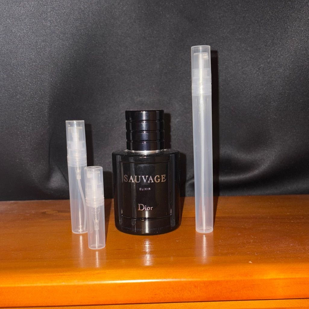 Dior Sauvage Elixir Dior cologne 0.16 oz / 5ml Decant image 1