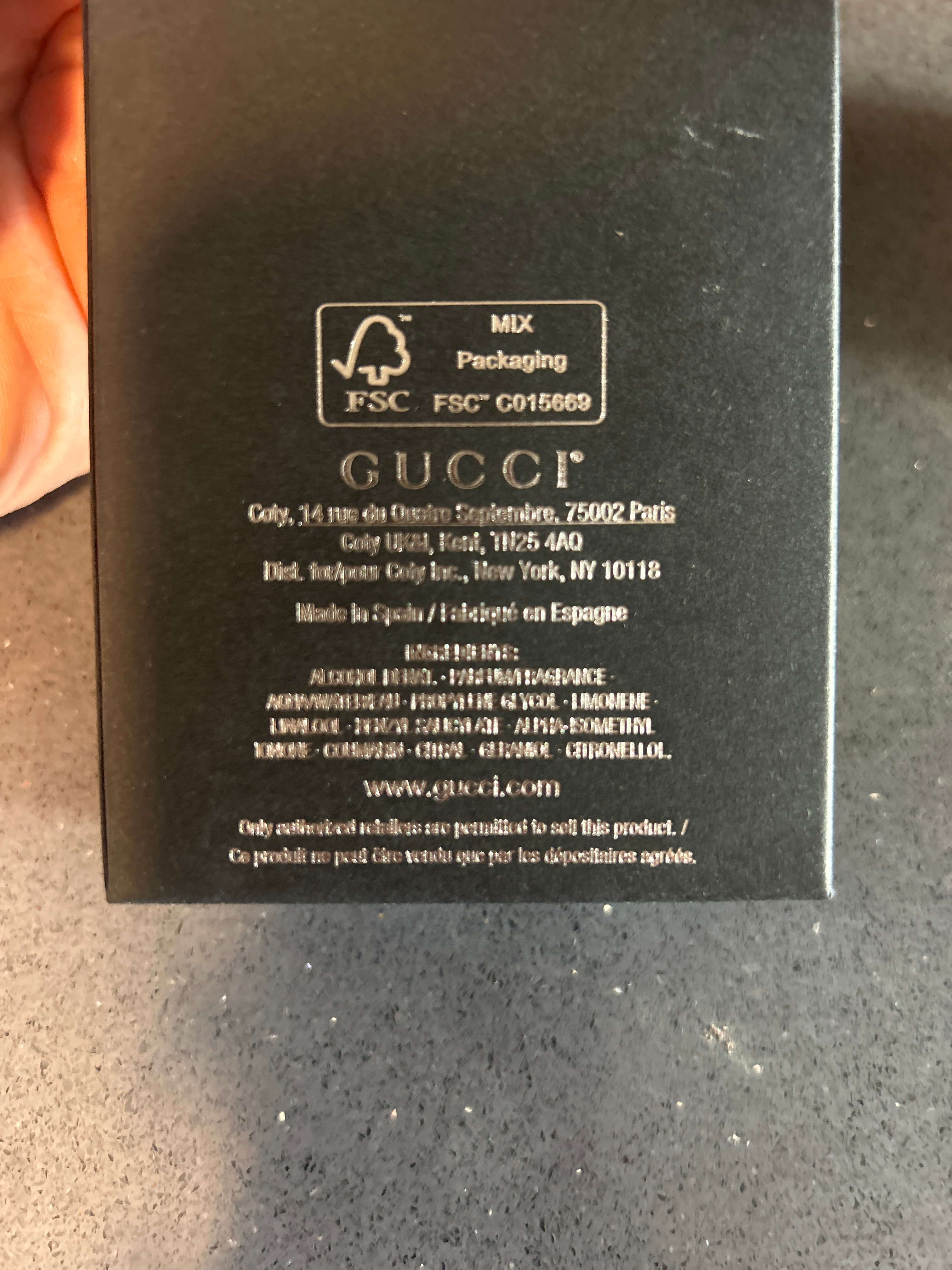 Gucci Guilty Pour Homme Parfum Gucci cologne 3.0 oz / 90ml Preowned With Packaging thumbnail 6
