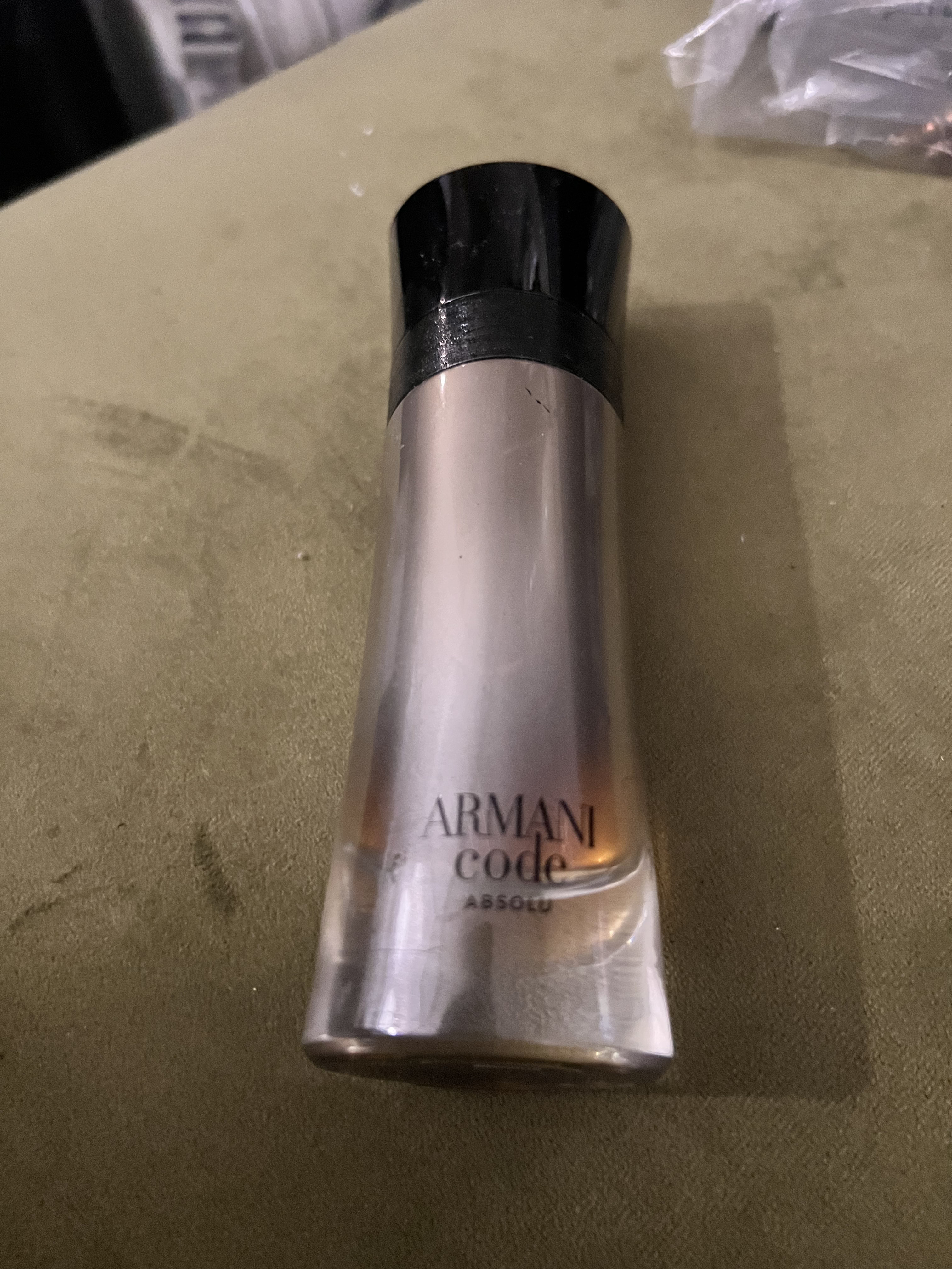 Giorgio Armani Armani Code Absolu Giorgio Armani cologne 2 oz / 60ml Preowned Without Packaging image 1