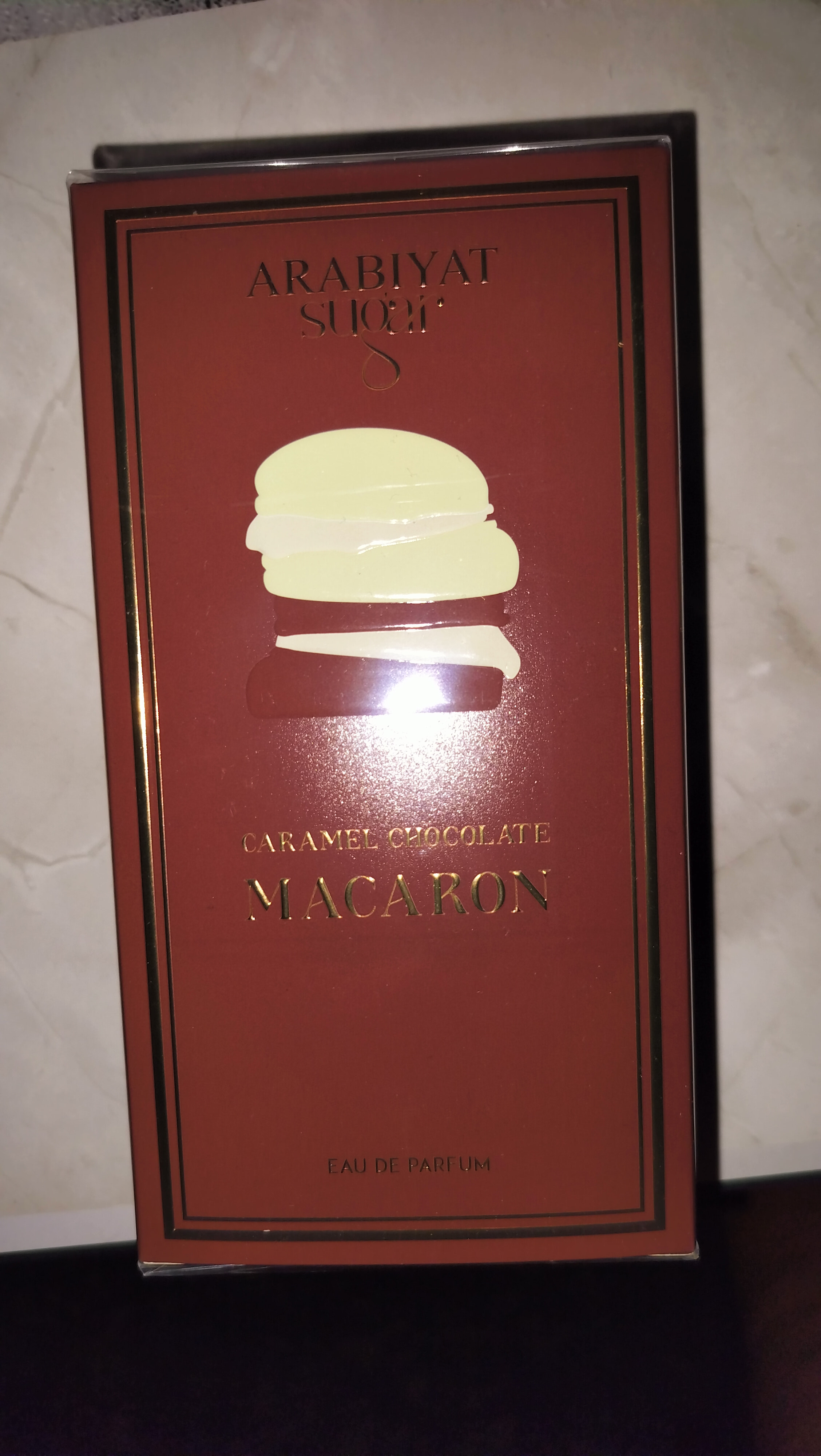 Arabiyat Prestige Caramel Chocolate Macaron 3.4 oz / 100ml New With Packaging thumbnail 2