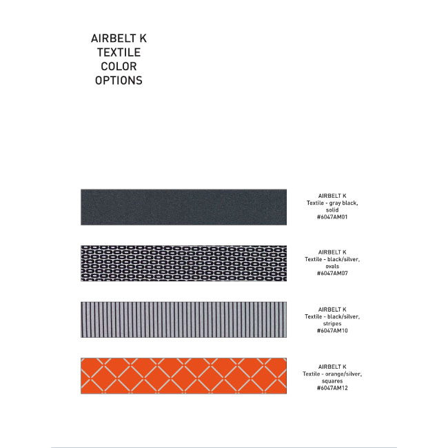 Airbelt K3 K2 Textile Options