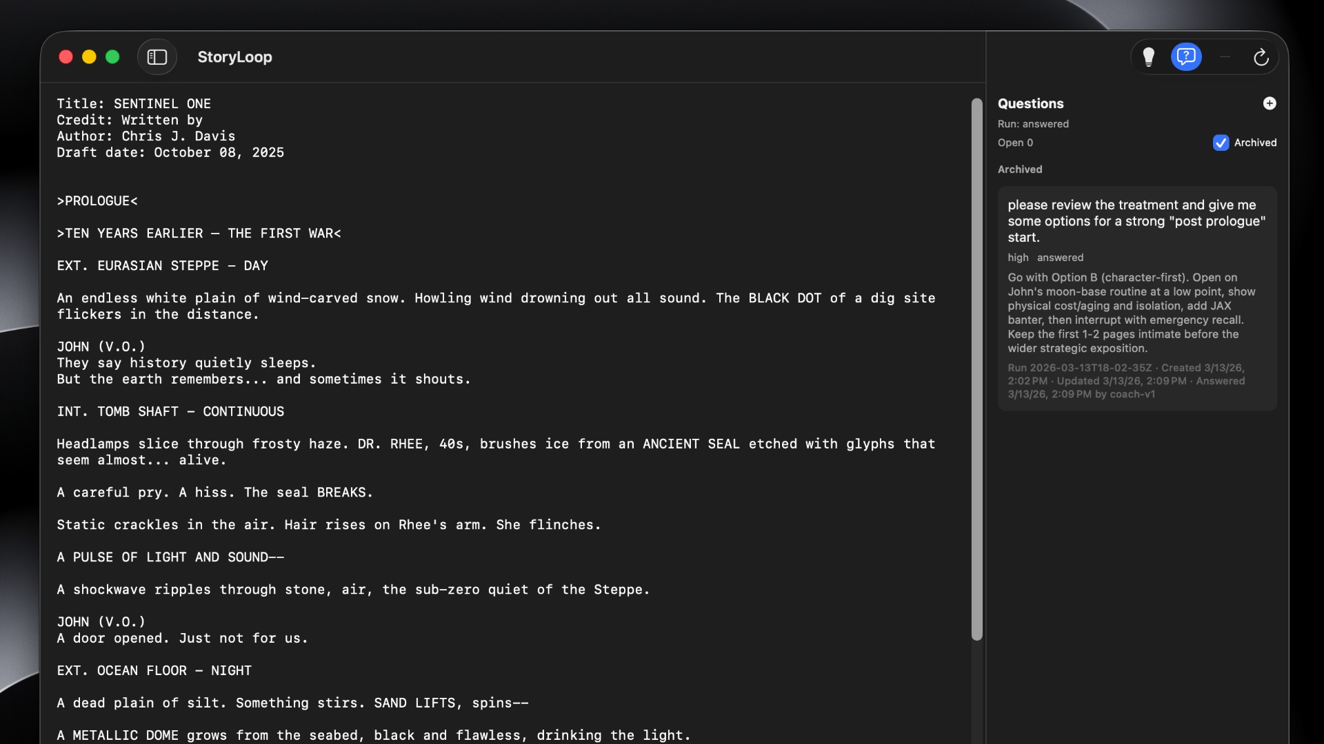 StoryLoop screenshot 3