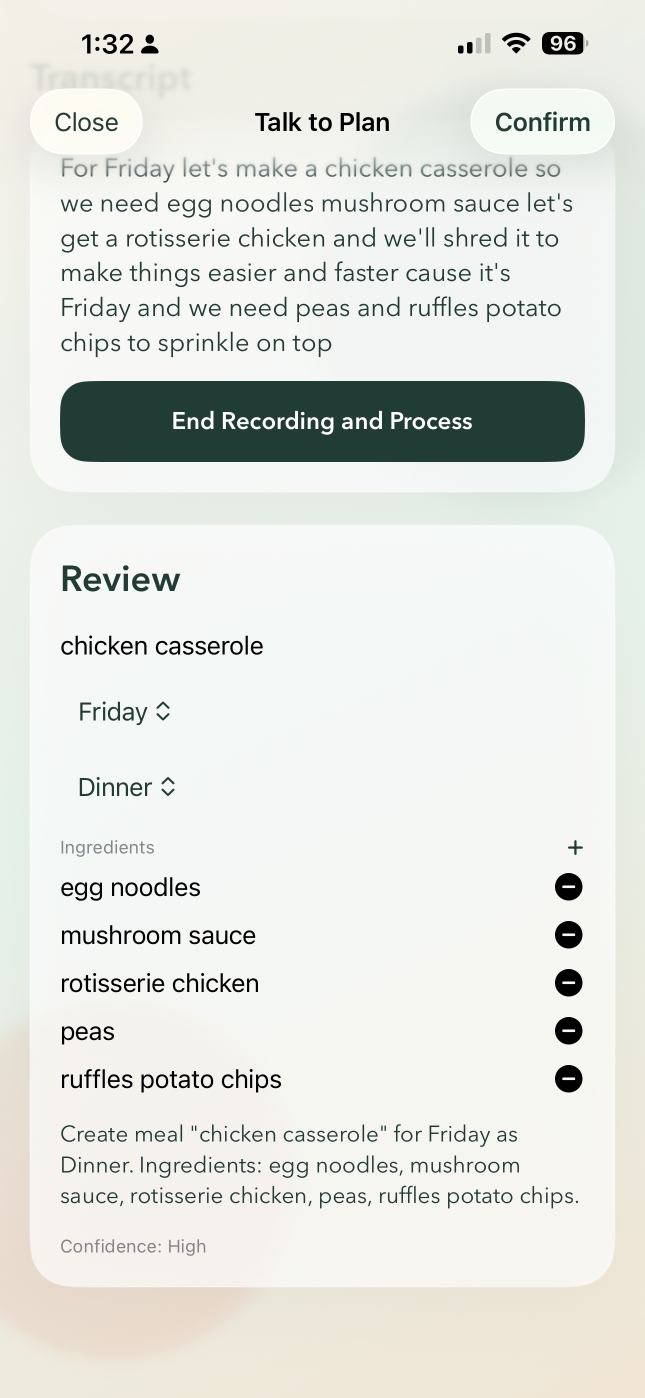 Weekdish screenshot 3