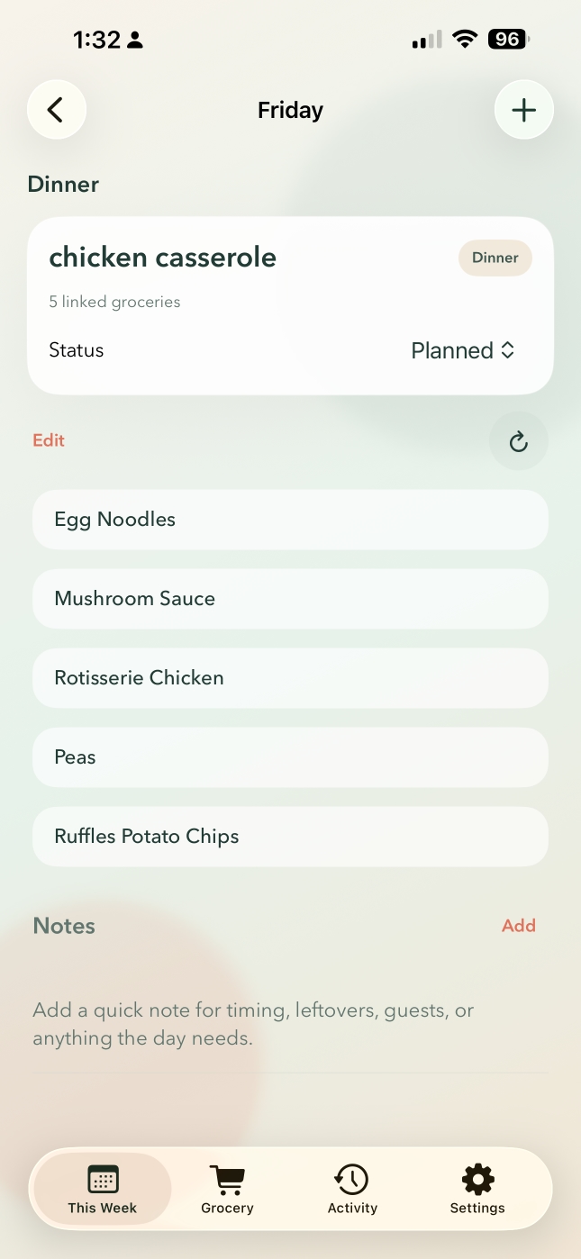 Weekdish screenshot 4