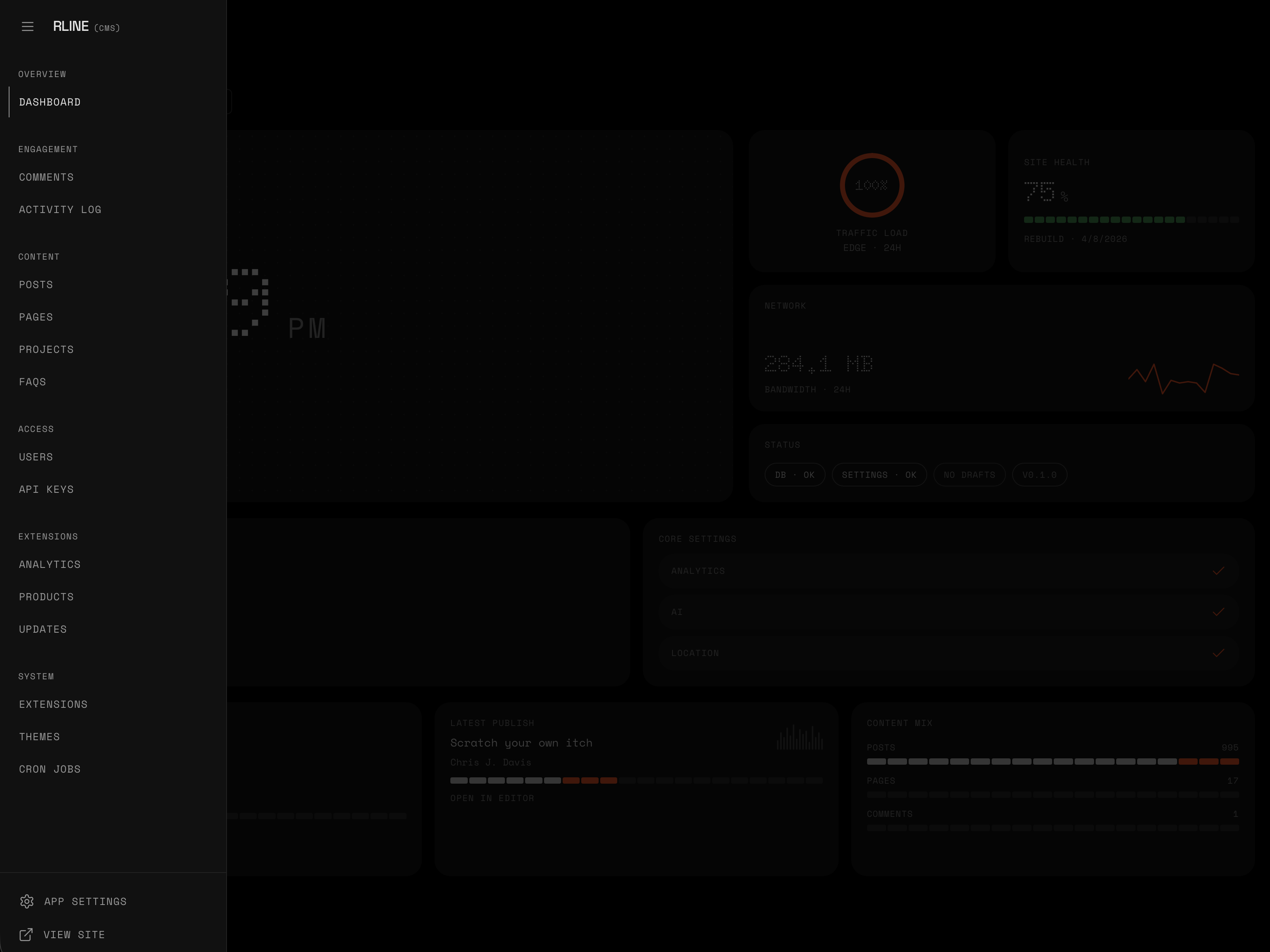 RLineCMS screenshot 4