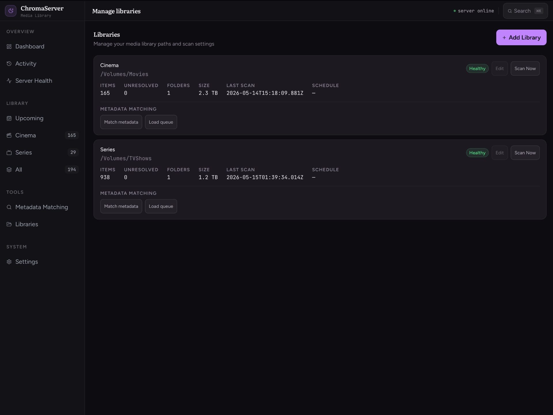 ChromaServer screenshot 4