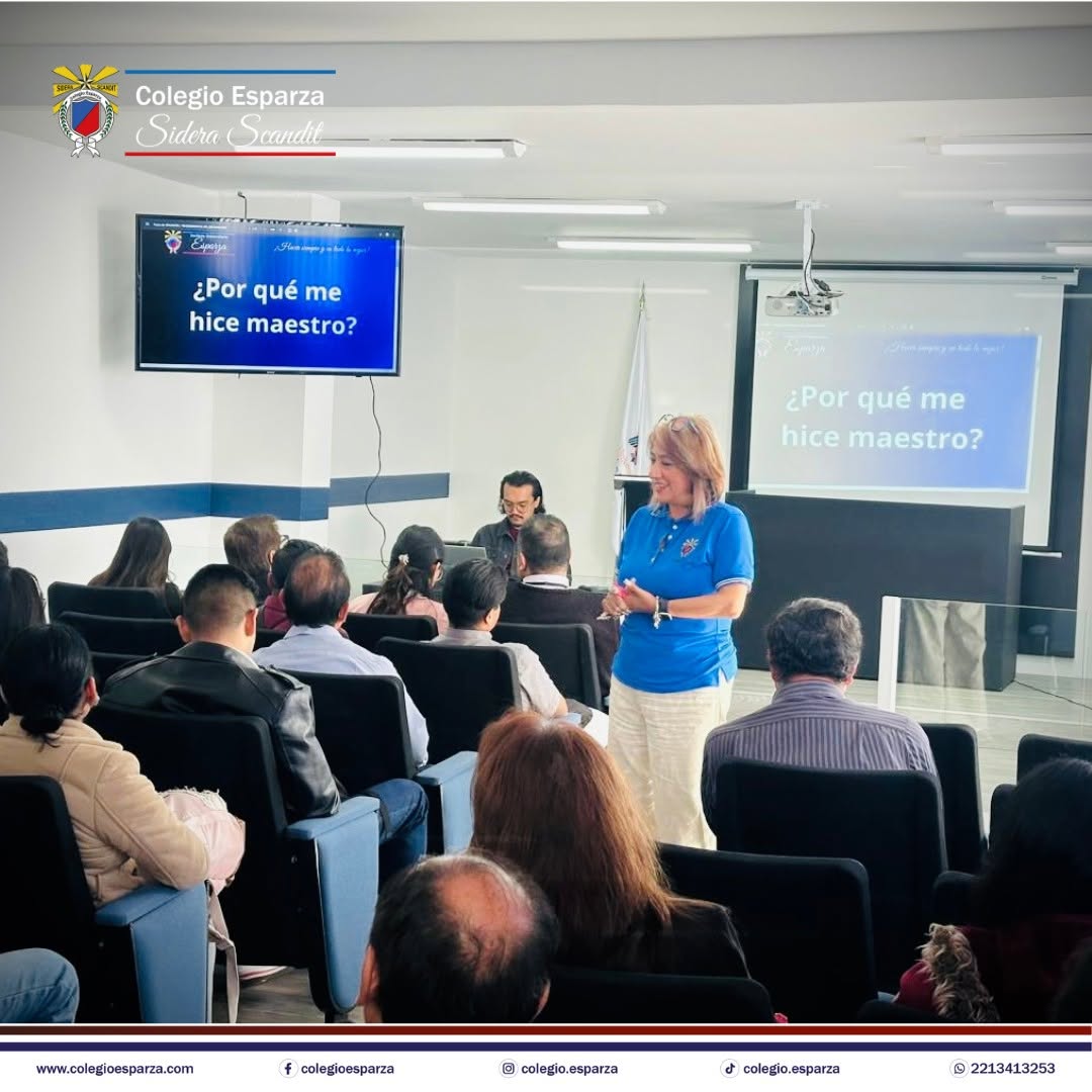 Colegio Esparza: formación docente y desarrollo humano para profesionales que también quieren enseñar