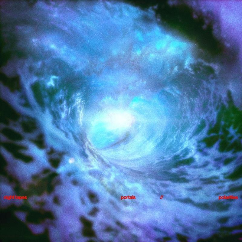 a blue and purple curl of a wave