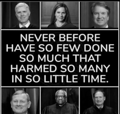 NEVER BEFORE SO MUCH THAT

SO FEW DONE HAVE HARMED SO MANY IN SO LITTLE TIME.