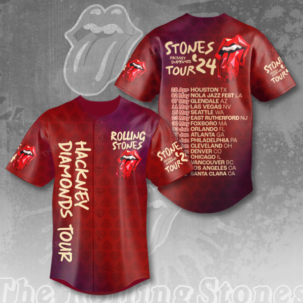 The Rolling Stones Baseball Jersey