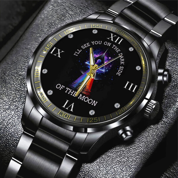 Pink Floyd Black Stainless Steel Watch – HUNGVV5562