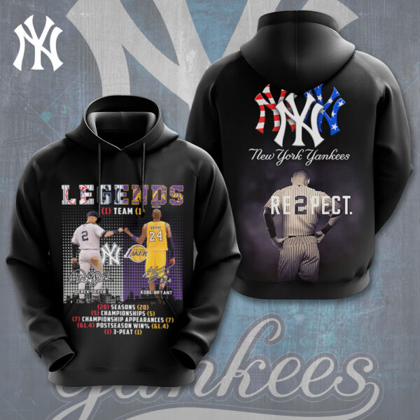 New York Yankees (Derek Jeter x Kobe Bryant) 3D Apparel - Image 2