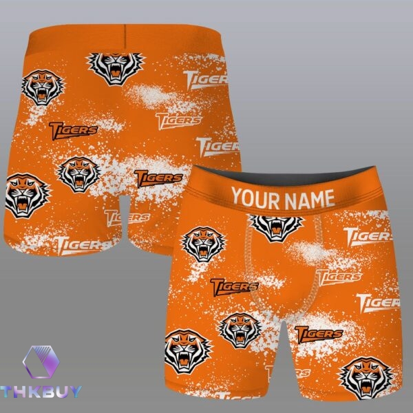 NRL Personalized Wests Tigers Men's Boxers - Image 3