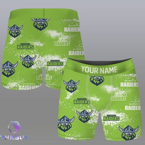 NRL Personalized Raiders Men's Boxers - Image 3