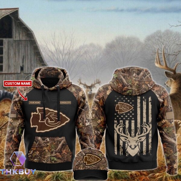 NFL Kansas City Chiefs x Hunting Hoodie 2024