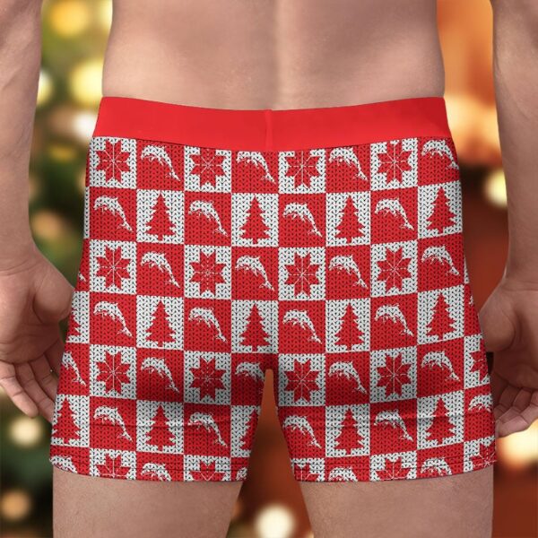 NRL Personalized Dolphins Men's Boxers Holiday 0611 - Image 3