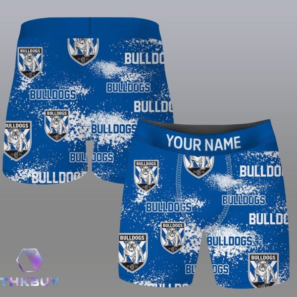 NRL Personalized Bulldogs Men's Boxers - Image 3
