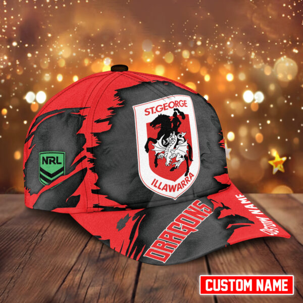 NRL Personalized Dragons Classic Cap - Image 3