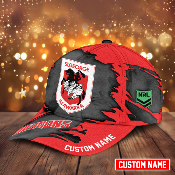 NRL Personalized Dragons Classic Cap - Image 2