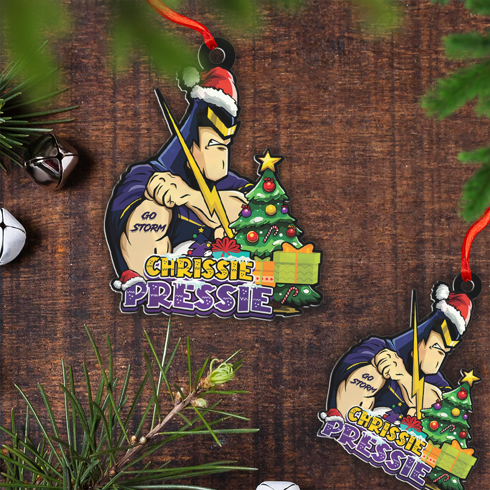 Melbourne Storm Custom Shape 1-sided Acrylic Ornament - 6534 - Image 2